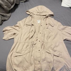 Torrid Short Sleeve Anorak Jacket